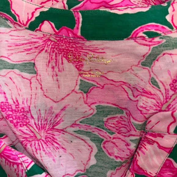 Alyssa Hibiscus Print Long Sleeve Shift Dress
Lilly Pulitzer L - Picture 6 of 6